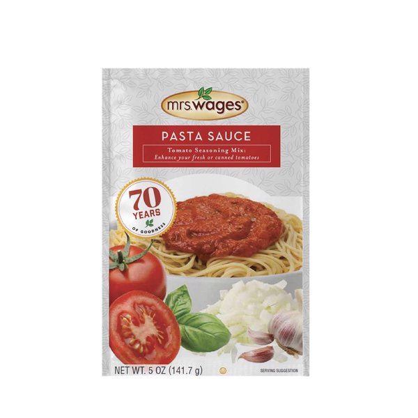 Mrs. Wages Pasta Sauce Tomato Mix 5 oz W538-J4425